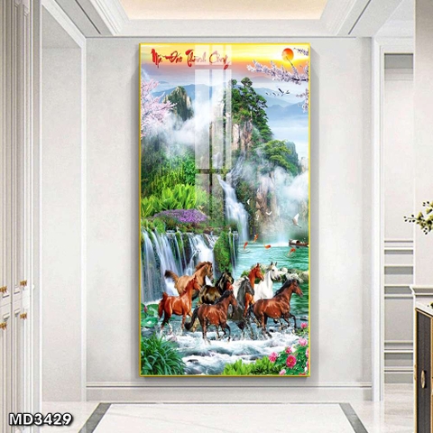 Tranh Mã Đáo Thành Công | Tranh Ngọc Việt - Đắk Lắk | Tranh Ngọc Việt - Xưởng Tranh Đẹp Buôn Ma Thuột (BMT) DakLak