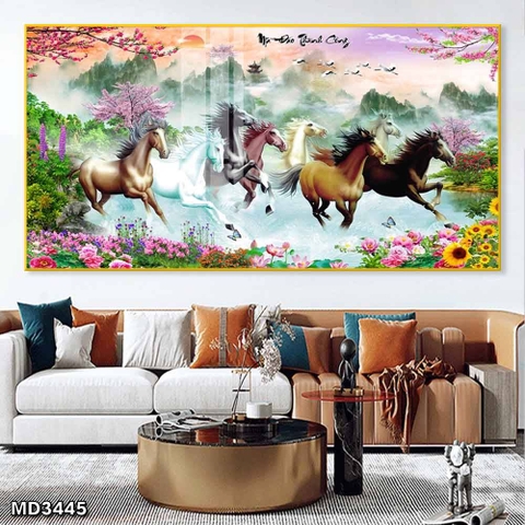 Tranh Mã Đáo Thành Công | Tranh Ngọc Việt - Đắk Lắk | Tranh Ngọc Việt - Xưởng Tranh Đẹp Buôn Ma Thuột (BMT) DakLak