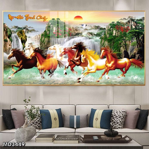 Tranh Mã Đáo Thành Công | Tranh Ngọc Việt - Đắk Lắk | Tranh Ngọc Việt - Xưởng Tranh Đẹp Buôn Ma Thuột (BMT) DakLak