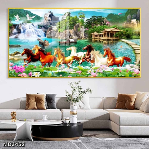 Tranh Mã Đáo Thành Công | Tranh Ngọc Việt - Đắk Lắk | Tranh Ngọc Việt - Xưởng Tranh Đẹp Buôn Ma Thuột (BMT) DakLak