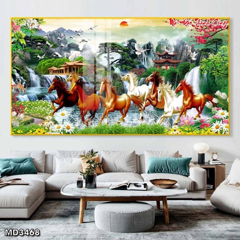 Tranh Mã Đáo Thành Công | Tranh Ngọc Việt - Đắk Lắk | Tranh Ngọc Việt - Xưởng Tranh Đẹp Buôn Ma Thuột (BMT) DakLak