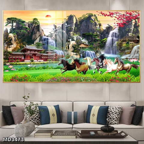 Tranh Mã Đáo Thành Công | Tranh Ngọc Việt - Đắk Lắk | Tranh Ngọc Việt - Xưởng Tranh Đẹp Buôn Ma Thuột (BMT) DakLak