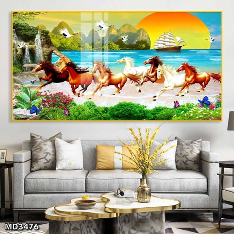 Tranh Mã Đáo Thành Công | Tranh Ngọc Việt - Đắk Lắk | Tranh Ngọc Việt - Xưởng Tranh Đẹp Buôn Ma Thuột (BMT) DakLak