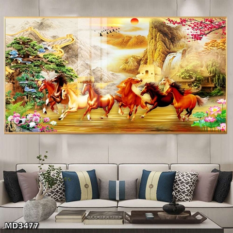 Tranh Mã Đáo Thành Công | Tranh Ngọc Việt - Đắk Lắk | Tranh Ngọc Việt - Xưởng Tranh Đẹp Buôn Ma Thuột (BMT) DakLak