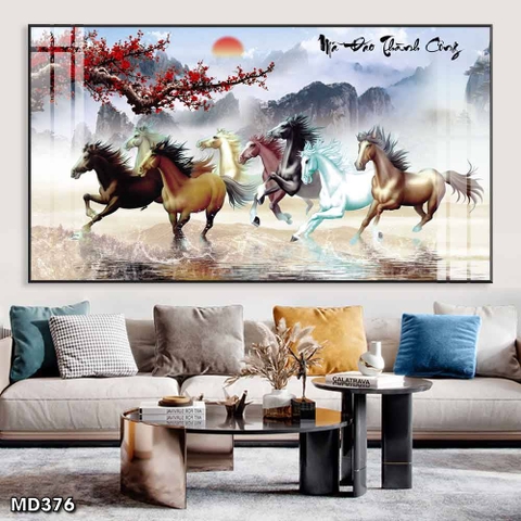 Tranh Mã Đáo Thành Công | Tranh Ngọc Việt - Đắk Lắk | Tranh Ngọc Việt - Xưởng Tranh Đẹp Buôn Ma Thuột (BMT) DakLak