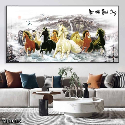 Tranh Mã Đáo Thành Công | Tranh Ngọc Việt - Đắk Lắk | Tranh Ngọc Việt - Xưởng Tranh Đẹp Buôn Ma Thuột (BMT) DakLak