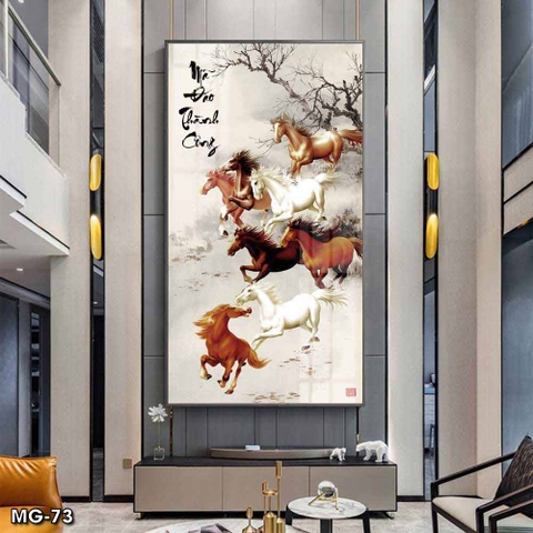 Tranh Mã Đáo Thành Công | Tranh Ngọc Việt - Đắk Lắk | Tranh Ngọc Việt - Xưởng Tranh Đẹp Buôn Ma Thuột (BMT) DakLak