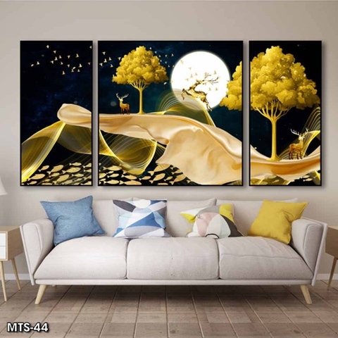 Tranh Hươu Tài Lộc | Tranh Ngọc Việt - Đắk Lắk | Tranh Ngọc Việt - Xưởng Tranh Đẹp Buôn Ma Thuột (BMT) DakLak