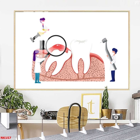 Tranh Nha Khoa Đẹp | Tranh Ngọc Việt - Đắk Lắk | Tranh Ngọc Việt - Xưởng Tranh Đẹp Buôn Ma Thuột (BMT) DakLak