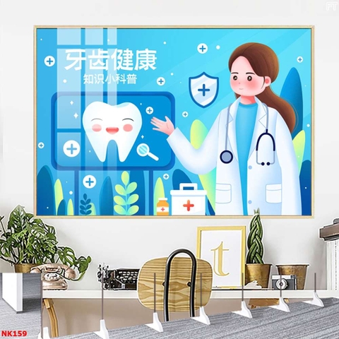 Tranh Nha Khoa Đẹp | Tranh Ngọc Việt - Đắk Lắk | Tranh Ngọc Việt - Xưởng Tranh Đẹp Buôn Ma Thuột (BMT) DakLak