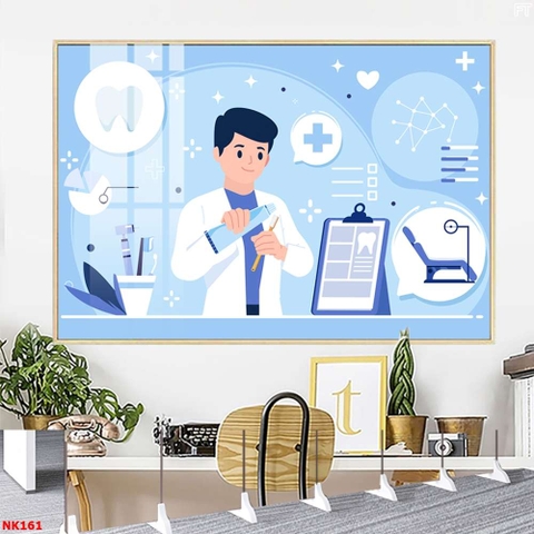 Tranh Nha Khoa Đẹp | Tranh Ngọc Việt - Đắk Lắk | Tranh Ngọc Việt - Xưởng Tranh Đẹp Buôn Ma Thuột (BMT) DakLak