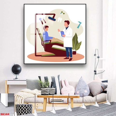 Tranh Nha Khoa Đẹp | Tranh Ngọc Việt - Đắk Lắk | Tranh Ngọc Việt - Xưởng Tranh Đẹp Buôn Ma Thuột (BMT) DakLak