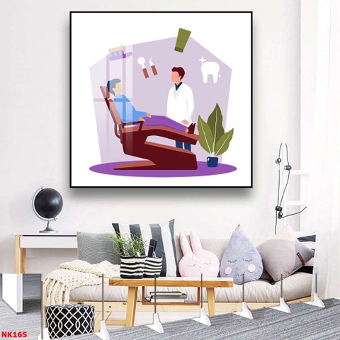 Tranh Nha Khoa Đẹp | Tranh Ngọc Việt - Đắk Lắk | Tranh Ngọc Việt - Xưởng Tranh Đẹp Buôn Ma Thuột (BMT) DakLak