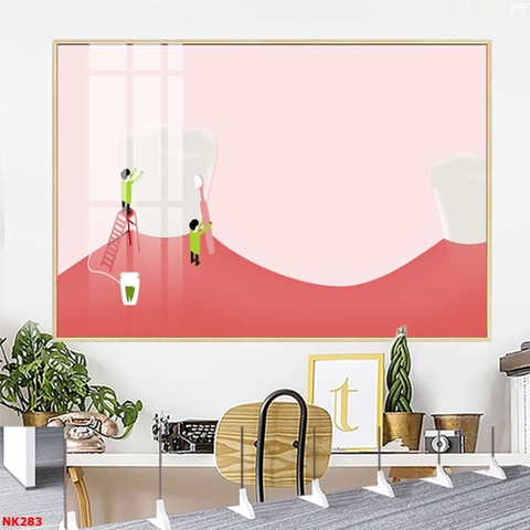 Tranh Nha Khoa Đẹp | Tranh Ngọc Việt - Đắk Lắk | Tranh Ngọc Việt - Xưởng Tranh Đẹp Buôn Ma Thuột (BMT) DakLak