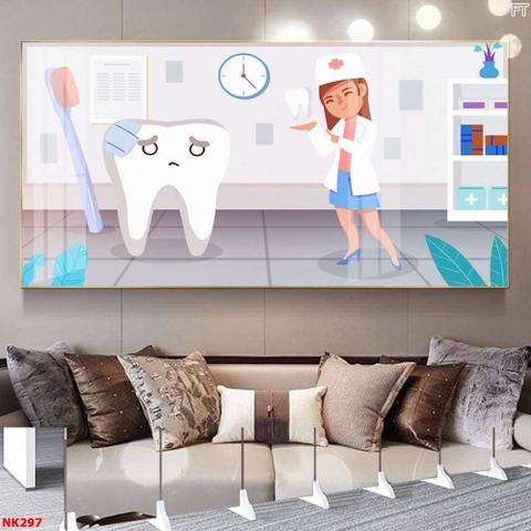 Tranh Nha Khoa Đẹp | Tranh Ngọc Việt - Đắk Lắk | Tranh Ngọc Việt - Xưởng Tranh Đẹp Buôn Ma Thuột (BMT) DakLak