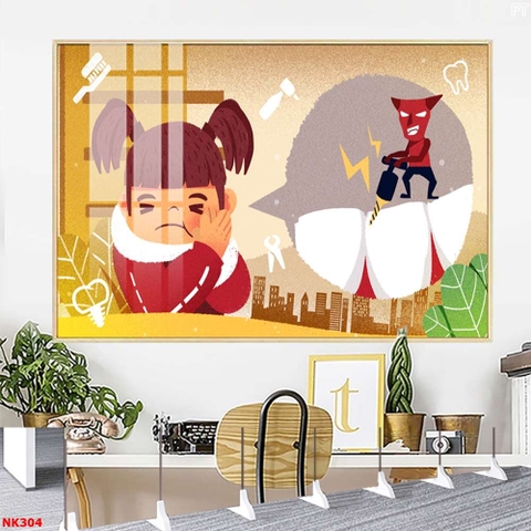 Tranh Nha Khoa Đẹp | Tranh Ngọc Việt - Đắk Lắk | Tranh Ngọc Việt - Xưởng Tranh Đẹp Buôn Ma Thuột (BMT) DakLak