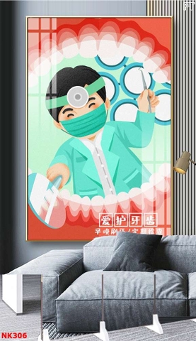 Tranh Nha Khoa Đẹp | Tranh Ngọc Việt - Đắk Lắk | Tranh Ngọc Việt - Xưởng Tranh Đẹp Buôn Ma Thuột (BMT) DakLak