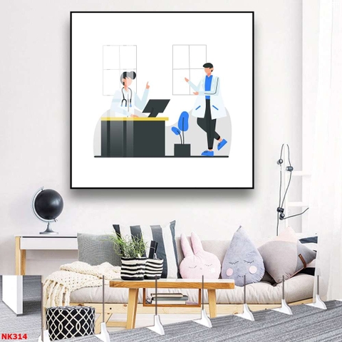 Tranh Nha Khoa Đẹp | Tranh Ngọc Việt - Đắk Lắk | Tranh Ngọc Việt - Xưởng Tranh Đẹp Buôn Ma Thuột (BMT) DakLak