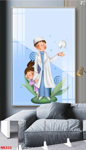 Tranh Nha Khoa Đẹp | Tranh Ngọc Việt - Đắk Lắk | Tranh Ngọc Việt - Xưởng Tranh Đẹp Buôn Ma Thuột (BMT) DakLak