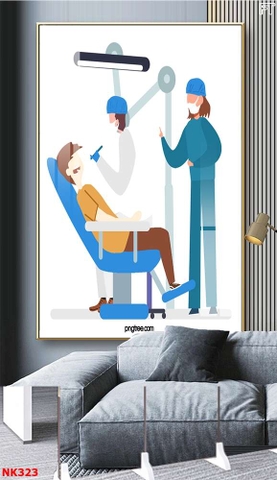 Tranh Nha Khoa Đẹp | Tranh Ngọc Việt - Đắk Lắk | Tranh Ngọc Việt - Xưởng Tranh Đẹp Buôn Ma Thuột (BMT) DakLak