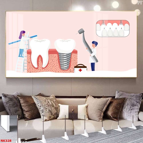 Tranh Nha Khoa Đẹp | Tranh Ngọc Việt - Đắk Lắk | Tranh Ngọc Việt - Xưởng Tranh Đẹp Buôn Ma Thuột (BMT) DakLak