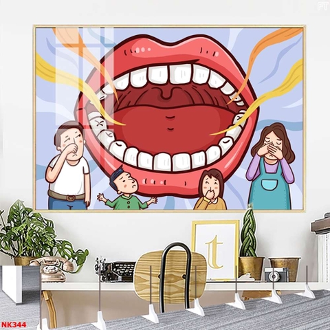 Tranh Nha Khoa Đẹp | Tranh Ngọc Việt - Đắk Lắk | Tranh Ngọc Việt - Xưởng Tranh Đẹp Buôn Ma Thuột (BMT) DakLak