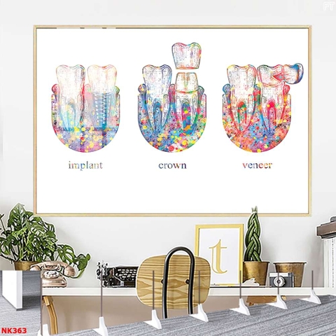 Tranh Nha Khoa Đẹp | Tranh Ngọc Việt - Đắk Lắk | Tranh Ngọc Việt - Xưởng Tranh Đẹp Buôn Ma Thuột (BMT) DakLak