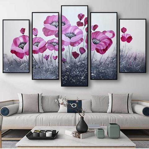 Bộ 5 Tranh Ghép Đẹp, Sang | Tranh Ngọc Việt - Đắk Lắk | Tranh Ngọc Việt - Xưởng Tranh Đẹp Buôn Ma Thuột (BMT) DakLak