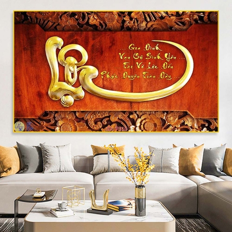 Tranh Phúc Lộc Thọ | Tranh Ngọc Việt - Đắk Lắk | Tranh Ngọc Việt - Xưởng Tranh Đẹp Buôn Ma Thuột (BMT) DakLak