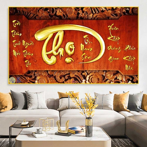 Tranh Phúc Lộc Thọ | Tranh Ngọc Việt - Đắk Lắk | Tranh Ngọc Việt - Xưởng Tranh Đẹp Buôn Ma Thuột (BMT) DakLak