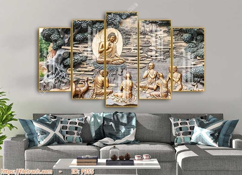 Bộ 5 Tranh Ghép Đẹp, Sang | Tranh Ngọc Việt - Đắk Lắk | Tranh Ngọc Việt - Xưởng Tranh Đẹp Buôn Ma Thuột (BMT) DakLak