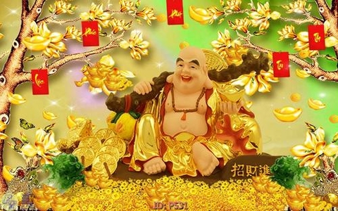 Tranh Phật Di Lặc | Tranh Ngọc Việt - BMT - Đắk Lắk | Tranh Ngọc Việt - Xưởng Tranh Đẹp Buôn Ma Thuột (BMT) DakLak