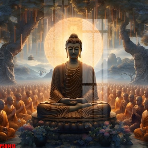 Tranh Phật Giáo Hoa Sen 3D, 5D | Tranh Ngọc Việt - BMT DakLak | Tranh Ngọc Việt - Xưởng Tranh Đẹp Buôn Ma Thuột (BMT) DakLak