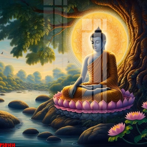 Tranh Phật Giáo Hoa Sen 3D, 5D | Tranh Ngọc Việt - BMT DakLak | Tranh Ngọc Việt - Xưởng Tranh Đẹp Buôn Ma Thuột (BMT) DakLak