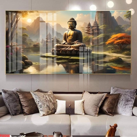 Tranh Phật Giáo Hoa Sen 3D, 5D | Tranh Ngọc Việt - BMT DakLak | Tranh Ngọc Việt - Xưởng Tranh Đẹp Buôn Ma Thuột (BMT) DakLak