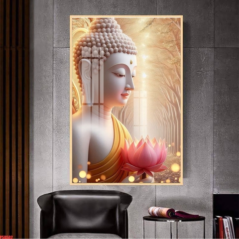 Tranh Phật Giáo Hoa Sen 3D, 5D | Tranh Ngọc Việt - BMT DakLak | Tranh Ngọc Việt - Xưởng Tranh Đẹp Buôn Ma Thuột (BMT) DakLak