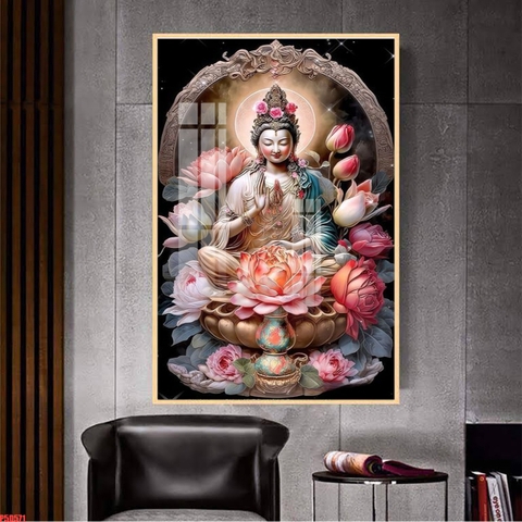 Tranh Phật Giáo Hoa Sen 3D, 5D | Tranh Ngọc Việt - BMT DakLak | Tranh Ngọc Việt - Xưởng Tranh Đẹp Buôn Ma Thuột (BMT) DakLak