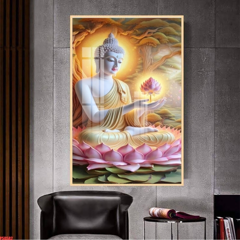 Tranh Phật Giáo Hoa Sen 3D, 5D | Tranh Ngọc Việt - BMT DakLak | Tranh Ngọc Việt - Xưởng Tranh Đẹp Buôn Ma Thuột (BMT) DakLak