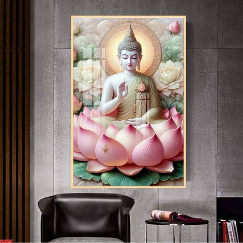 Tranh Phật Giáo Hoa Sen 3D, 5D | Tranh Ngọc Việt - BMT DakLak | Tranh Ngọc Việt - Xưởng Tranh Đẹp Buôn Ma Thuột (BMT) DakLak