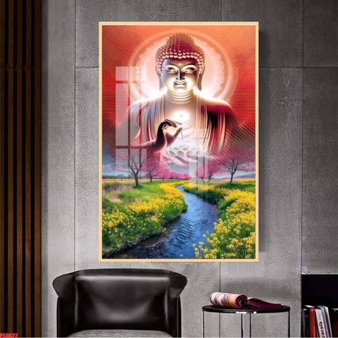 Tranh Phật Giáo Hoa Sen 3D, 5D | Tranh Ngọc Việt - BMT DakLak | Tranh Ngọc Việt - Xưởng Tranh Đẹp Buôn Ma Thuột (BMT) DakLak