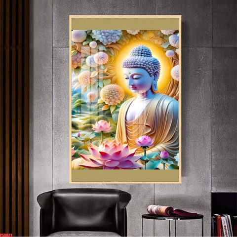 Tranh Phật Giáo Hoa Sen 3D, 5D | Tranh Ngọc Việt - BMT DakLak | Tranh Ngọc Việt - Xưởng Tranh Đẹp Buôn Ma Thuột (BMT) DakLak