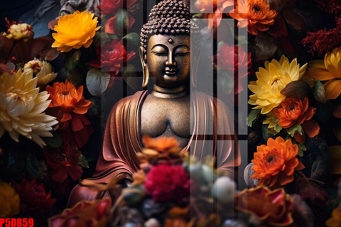 Tranh Phật Giáo Hoa Sen 3D, 5D | Tranh Ngọc Việt - BMT DakLak | Tranh Ngọc Việt - Xưởng Tranh Đẹp Buôn Ma Thuột (BMT) DakLak