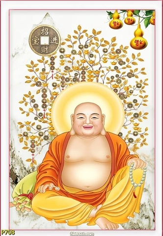 Tranh Phật Di Lặc | Tranh Ngọc Việt - BMT - Đắk Lắk | Tranh Ngọc Việt - Xưởng Tranh Đẹp Buôn Ma Thuột (BMT) DakLak