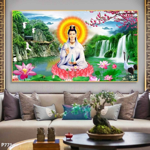 Tranh Phật Giáo Đẹp | Tranh Ngọc Việt - Đắk Lắk | Tranh Ngọc Việt - Xưởng Tranh Đẹp Buôn Ma Thuột (BMT) DakLak