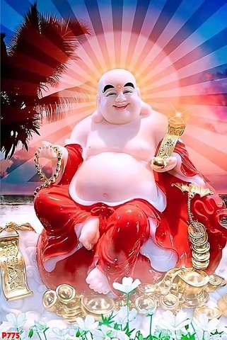 Tranh Phật Di Lặc | Tranh Ngọc Việt - BMT - Đắk Lắk | Tranh Ngọc Việt - Xưởng Tranh Đẹp Buôn Ma Thuột (BMT) DakLak