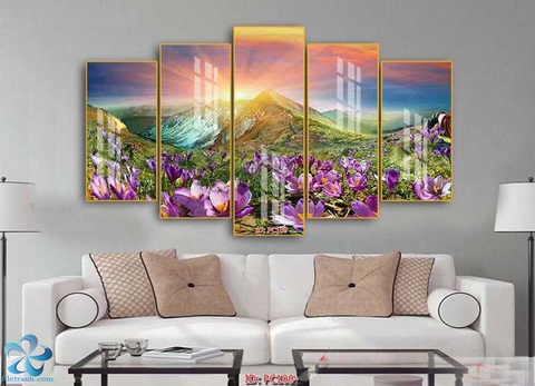 Bộ 5 Tranh Ghép Đẹp, Sang | Tranh Ngọc Việt - Đắk Lắk | Tranh Ngọc Việt - Xưởng Tranh Đẹp Buôn Ma Thuột (BMT) DakLak