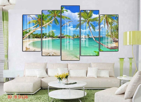 Bộ 5 Tranh Ghép Đẹp, Sang | Tranh Ngọc Việt - Đắk Lắk | Tranh Ngọc Việt - Xưởng Tranh Đẹp Buôn Ma Thuột (BMT) DakLak