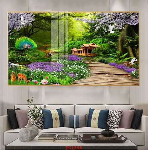 Tranh Phong Cảnh Rừng Cây | Tranh Ngọc Việt - Đắk Lắk | Tranh Ngọc Việt - Xưởng Tranh Đẹp Buôn Ma Thuột (BMT) DakLak