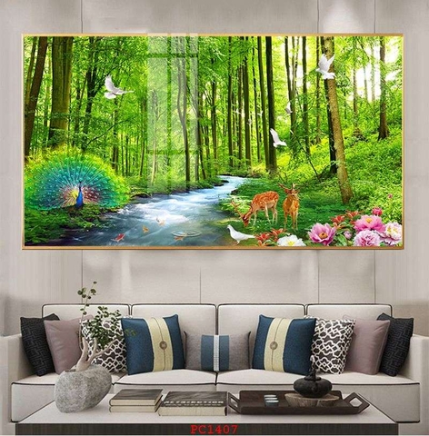 Tranh Phong Cảnh Rừng Cây | Tranh Ngọc Việt - Đắk Lắk | Tranh Ngọc Việt - Xưởng Tranh Đẹp Buôn Ma Thuột (BMT) DakLak