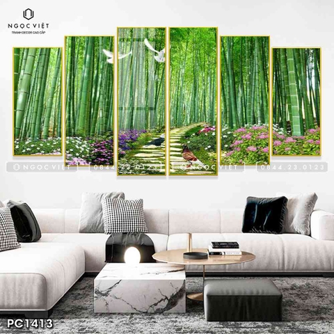 Bộ 6 Tranh Mới Đẹp | Tranh Ngọc Việt - Đắk Lắk | Tranh Ngọc Việt - Xưởng Tranh Đẹp Buôn Ma Thuột (BMT) DakLak